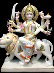 Durga Maa Marble Moorti